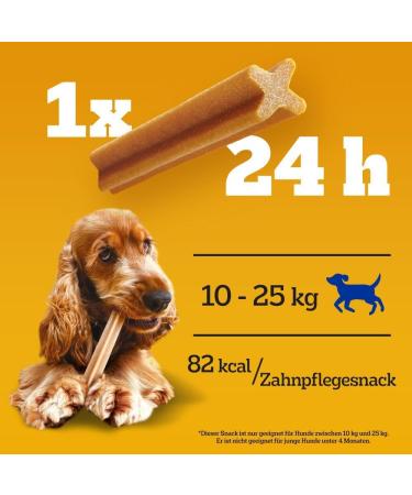 Pedigree Dentastix Daily Oral Care Snacks for Medium Dogs - 56 Chicken & Beef Treats - Buy Online on GoSupps.com
