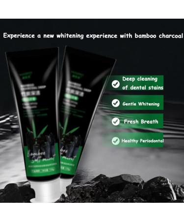 SOCLING Bamboo Charcoal Toothpaste Yanjiayi Bamboo Charcoal Deep Toothpaste Activated Charcoal Toothpaste Natural Bamboo Charcoal Deep Toothpaste Clean White - Buy Online on GoSupps.com