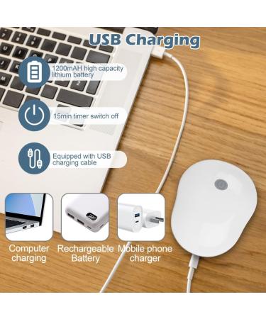 Piashow Electric Head Massager - Portable Scalp Massager with 4 Kneading Heads for Full Body Relaxation & Hair Growth | Waterproof & International Shipping Available - Buy Online on GoSupps.com