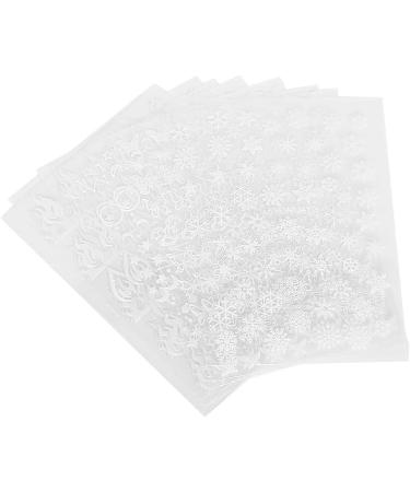 Decoration Sticker 10 Sheets 5 Styles Fashionable Nail Art Sticker for Home Nail Salon Woman Girl - Buy Online on GoSupps.com