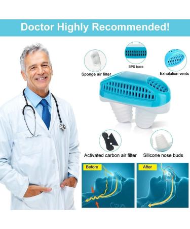 Anti-Snoring Nose Vent Plugs - Stop Snoring Solution for Better Sleep Quality - Buy Online on GoSupps.com