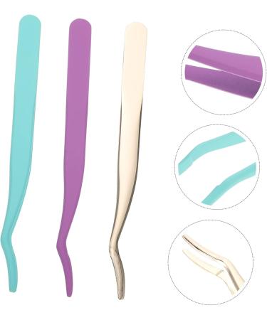 FRCOLOR 9 Pcs Eyelash Curler Set | Professional Eyelash Applicator & Tweezers for Extensions | Stainless Steel Makeup Tools for Precision Eyelash Removal - Buy Online on GoSupps.com