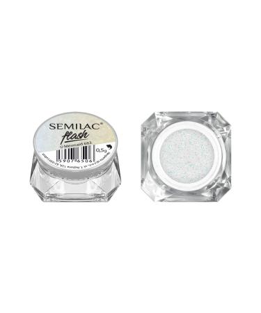 Semilac Flash Mermaid nail art glitter dust manicure powder for nail polish design with shining effect