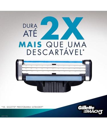 Buy Gillette Mach3 Cargador 4Un - International Shipping Available | Shop Now - Buy Online on GoSupps.com