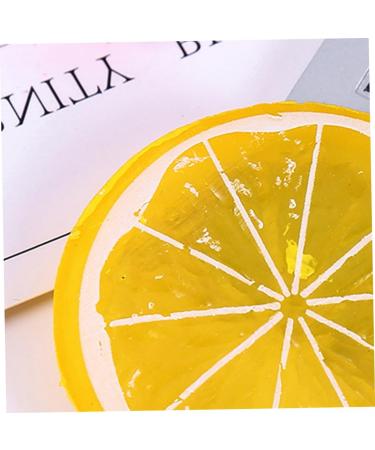 ABOOFAN 50pcs Simulation Lemon Slices Candy Resin Charms Toys Orange Slices Props Plastic Fake Inflatable - Buy Online on GoSupps.com