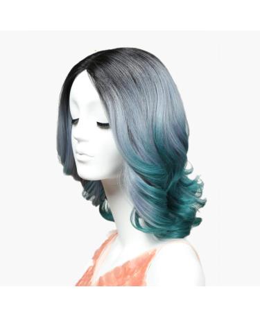 SHIYID Synthetic Hair Wigs for Black Women - Wavy Short Lace Wigs for African American Style - Buy Online on GoSupps.com