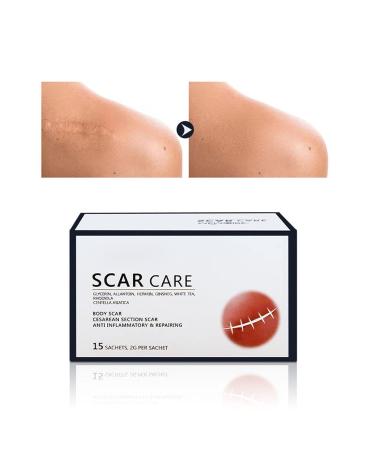 Scar Removal Cream 15Pcs - Cover, Reduce & Care for Old Scars & Scald with Connective Tissue Reduction - Buy Online on GoSupps.com