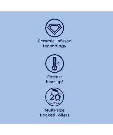 Conair CHV26AAZC Tourmaline Ceramic Ionic Instant Heat Hair Setter with Heated Clips Apricot - Buy Online on GoSupps.com