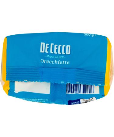  De Cecco De Cecco P tes Orecchiette 500 g - Buy Online on GoSupps.com