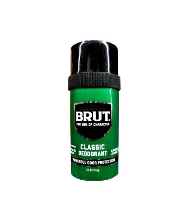 BRUT Classic Round Stick Deodorant 2.7 Ounces (3-Pack) - Buy Online on GoSupps.com