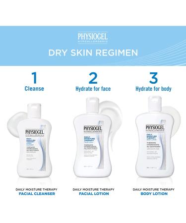 Physiogel Daily Moisture Therapy Face Lotion - 72hr Long Lasting Moisturizer for Dry & Sensitive Skin - Hypoallergenic & Fragrance Free - 6.8 fl. oz - Buy Online on GoSupps.com
