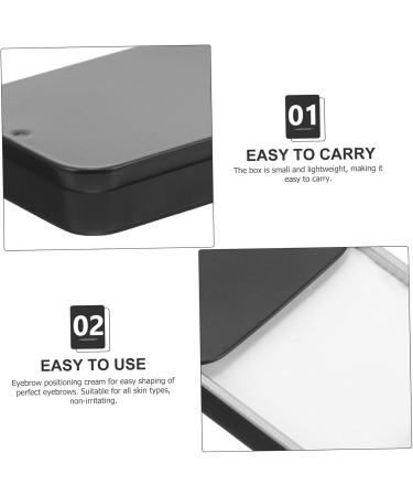 FOMIYES Eyebrow Facial Paint Positioning Cream Tool Women Eyebrow Mapping Paste Eyebrow Cream Eyebrow Shape 1 count (Pack of 1) Black - Buy Online on GoSupps.com