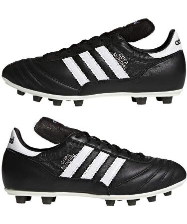 adidas Copa Mundial FG Soccer Cleats Black/White - Unisex, Size 10.5 - Buy Online on GoSupps.com