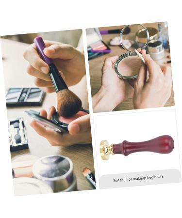 Beavorty Makeup Gadgets 2 Pcs Dispensing Plate Tool Makeup Eyeshadow Makeup Stamp Wood Tools Eyeshadow Makeup Stamp Vintage Stamps 1 count (Pack of 1) Brownx2pcs - Buy Online on GoSupps.com