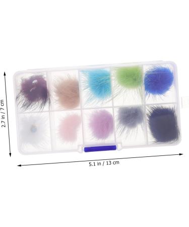 minkissy 5 Boxes Nail Set Nail Charms Puff Nail Pompom Nail Supplies Nail Polish Kit Nail Brush Nail Polish Pom Pom for Nail Art Velvet Accessories Manicure 3d - Buy Online on GoSupps.com