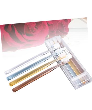 Healeved 24 Pcs Ultra Soft Toothbrush Set - Compact Clear Handle for Adults & Kids - Various Colors - Ideal for Travel & Daily Use - Buy Online on GoSupps.com