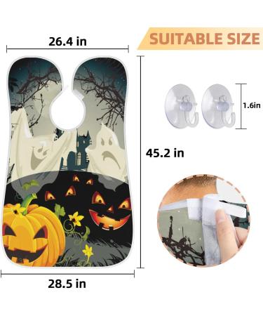 Beard Bib Apron | Waterproof Hair Catcher for Men | Non-Stick Beard Cape for Grooming & Shaving - Buy Online on GoSupps.com