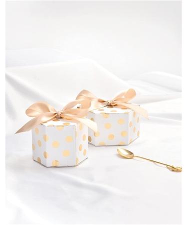 Candy Box Chocolate Packaging Polka Dot Design Ribbon Candy Wedding Party Decoration Supplies Packaging Box (Gift Bag Size : 100pcs Size : 6 x 8 cm) (Color : 6 X 8 Cm Size : 100pcs) - Buy Online on GoSupps.com