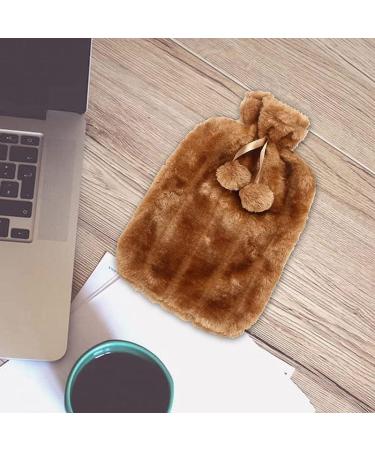 Buy 2L Warmth Cover - Plush Yellow Faux Rabbit Fur Manual Warmer for Winter Gifts & Home Decor - Buy Online on GoSupps.com