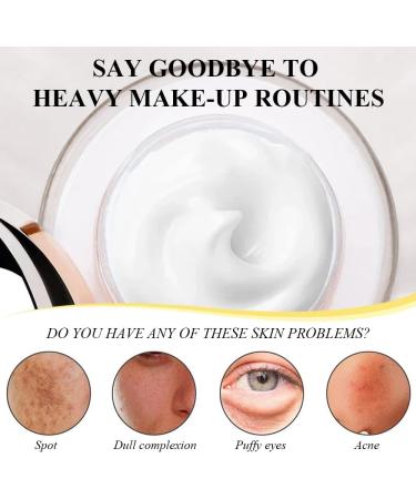 HASAIKA Concealer Cream Concealer Cream Concealer Moisturizing and Brightening Smooth Toning Cream Suitable for All Skin Types 50g - Buy Online on GoSupps.com