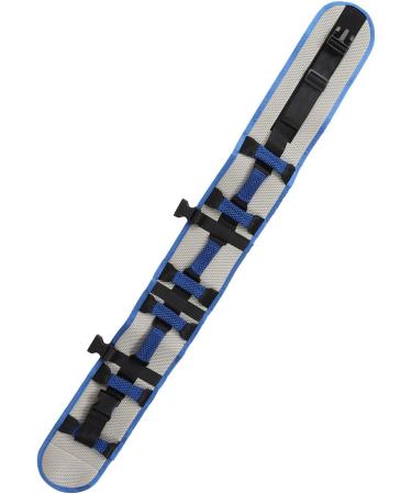 Elderly Transfer Belt High Load Capacity EVA Blue Transfer Belt Comfortable with Straps for Elderly Legs (L) - Buy Online on GoSupps.com