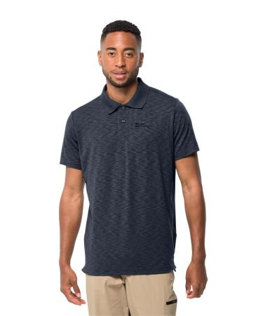 Jack Wolfskin Men's Travel M Polo XXL Night Blue