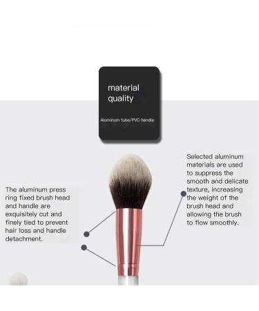 10-Piece Makeup Brush Set - Marble Handle Portable Beauty Tools for Ladies & Girls | International Shipping - Buy Online on GoSupps.com