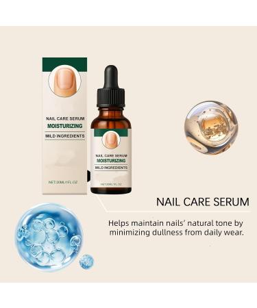 S rum de soin des ongles - Adoucissant hydratant pour les ongles secs et cassants et l'huile pour cuticules avec de l'huile de jojoba renforce lisse les ongles secs et gerc s doux (8PCS) - Buy Online on GoSupps.com