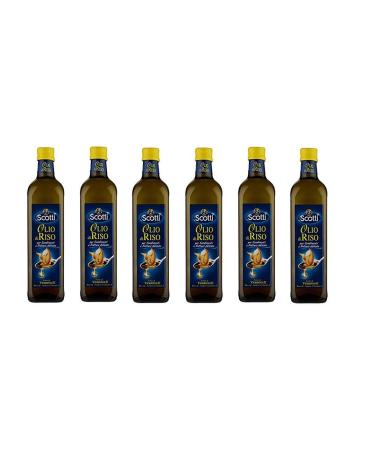 Riso Scotti Scotti Rice Spice Oil 750 ml (Pack of 6)