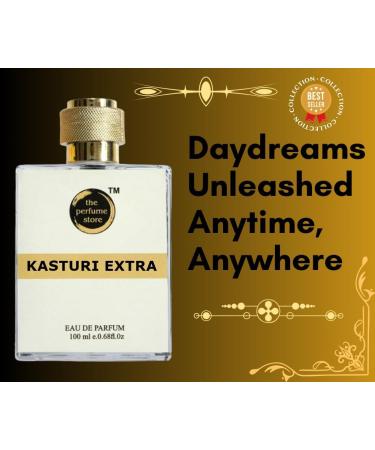 The-Perfume Store Kasturi Extra Long Lasting Perfume 3.38 Fl Oz Aromatic Blend for Men and Women - Buy Online on GoSupps.com
