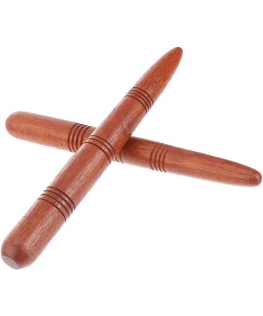 Buy MILISTEN Thai Wooden Massage Stick - 2pcs Handheld Relaxation Tool for Home & Travel | Foot & Head Massage - Buy Online on GoSupps.com