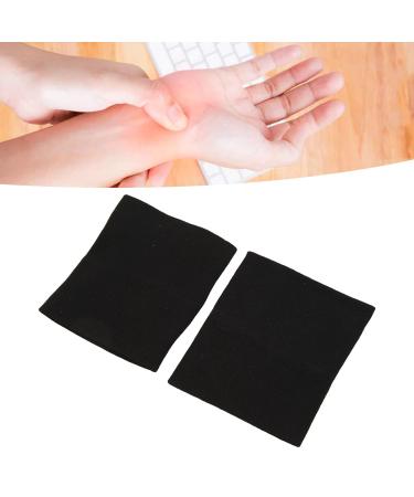 Compression Wrist Brace - Pain Relief Support Sleeve for Tendonitis Carpal Tunnel & Arthritis - Soft Breathable & Skin-Friendly - 1 Pair - Black - Buy Online on GoSupps.com