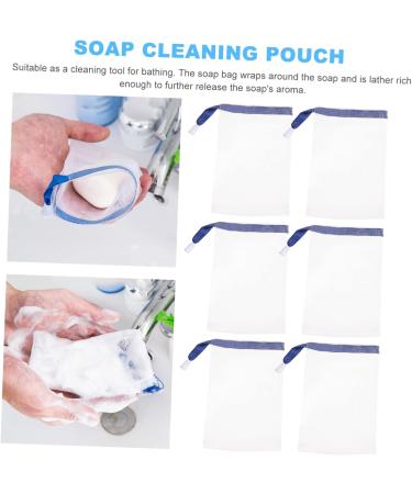 OHPHCALL 40 Pcs Foaming Net Foaming Net Mesh Soap Pouch Soap Foaming Net Soap Dish Holder Soap Bag Nylon 13X9X0.1CMx2pcs Random Colorx2pcs - Buy Online on GoSupps.com