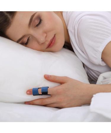 yingd 4 Pcs Finger Splints Finger Straightening Brace Finger Extension Splint Finger Stabilizer with Adjustable Fixing Belt for Arthritis Finger Trigger Broken and Strained Fingers - Buy Online on GoSupps.com