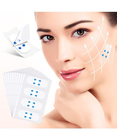 Face Lift Tape  Facial Tape Face Lift Invisible  Face Tape Lifting Invisible  Makeup Tool Hide Facial Wrinkles & Double Chin Lift Sagging Skin (40 PCS)