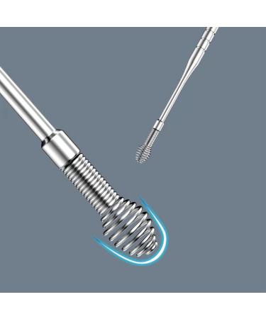 Earwax Removal Kit Ear Wax Cleaning Ear Cleaner Head Ear Picker Ear Spoon Set Ear Curette Ear Wax Remover Tools - Buy Online on GoSupps.com