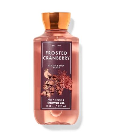 Bath and Body Works Frosted Cranberry Shower Gel 10 Ounce Full Size Wash
