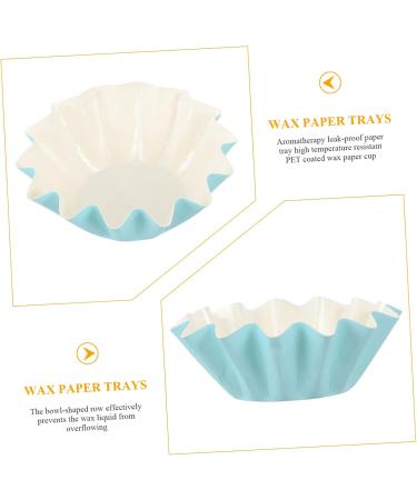 Warmhm 300-Piece Paper Papal Cup - Wax Heating Inserts Wax Melting Containers Eco-Friendly Bowls & Liners | International Shipping Available - Buy Online on GoSupps.com