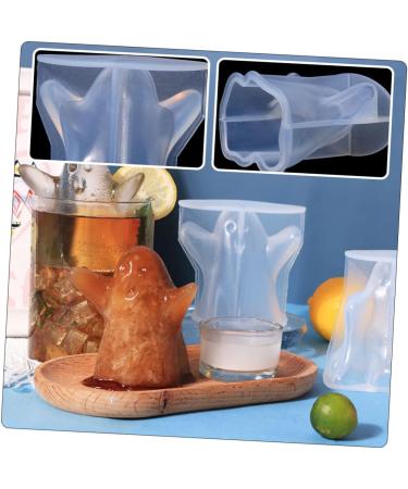 ABOOFAN 2pcs Ghost Silicone Mold Ice Maker Machine Candle Wax for Candle Making Silicone Ice Maker Cake Puck - Buy Online on GoSupps.com