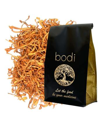 bodi : Cordyceps Mushroom Whole Dried | 4oz to 5lb | 100% Pure Natural Hand Crafted (4 oz) 4 Ounce (Pack of 1)