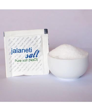SteloKleen Stainless Steel Neti Pot Kit with Pure Salt - Unbreakable Pot & Leak Plug Nose Tip for Improved Nasal Health | HealthAndYoga - Buy Online on GoSupps.com