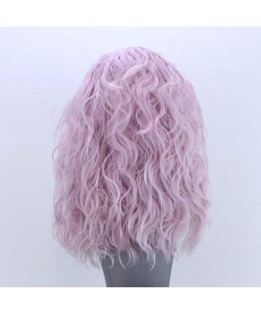 Shop Women's Long Pink Cosplay Wig - Synthetic Wavy & Curly Styles for 80s 50s 60s & 70s - International Shipping Available - Buy Online on GoSupps.com