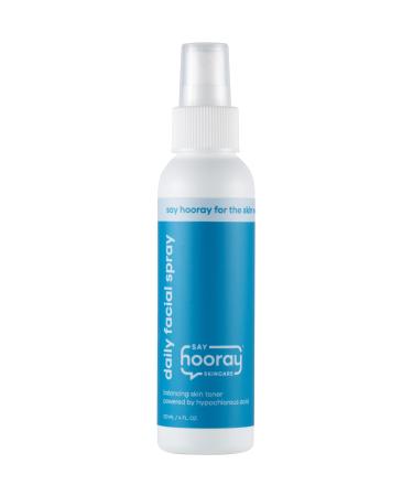 Hypochlorous Acid Daily Facial Spray for Sensitive Skin - HOCL Toner Helps Calm Redness Acne and Breakouts. Supports Eczema-Prone and Acne-Prone Skin. 4 Fl Oz
