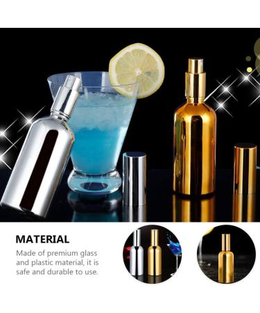 Shop Portable 100ml Glass Perfume Spray Bottle - Refillable Fine Mist Atomizer (Gold) - International Shipping Available - Buy Online on GoSupps.com