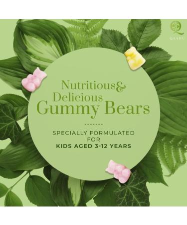 Kids Calcium & Vitamin D Gummy | 60 Gummies | Vegan Mango & Strawberry Flavor | Strong Bones & Teeth | Growth Support - Buy Online on GoSupps.com