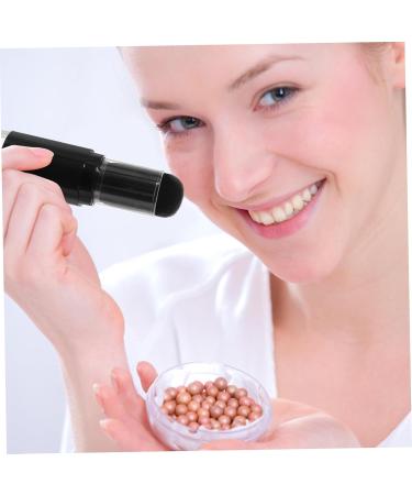 Beavorty makeup brushed makeup face makeupbrush powder jar brush dense foundation brush makeup supplies automatic paint powder brush applicator travel bottle brush plastic - Buy Online on GoSupps.com