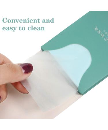 400 Sheets Oil Absorbing Tissues - Soft Blotting Paper for Oily Skin and Travel - 4 Colors (Pink, Brown, Blue, Green) - Buy Online on GoSupps.com