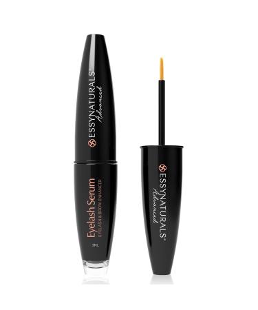 EssyNaturals Eyelash and Brow Growth Serum - Irritation-Free Formula - 2 Pack - Buy Online on GoSupps.com