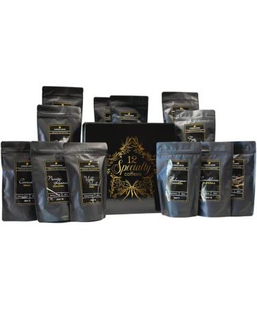 Green Coffee Co Specialty Coffees of Christmas | 12 Bag Gift Box Set Assorted varieties have been freshly roasted and ground specifically for this box. (1 pack bags) Count (Pack 1) - Buy Online on GoSupps.com