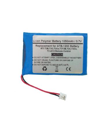 1050mAh 3.7V Li-Polymer Replacement ATB-1200 Battery for RTI T2B T2C T2Cs T3T2B T2C T2Cs T3 e912 Remote Control